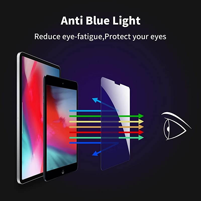 Screen Protector for iPad Air 3 2019 105 inchiPad Pro 105 Tempered Glass Anti Blue Light Film Eye Protection Super Guard AntiScratch for Apple iPad 105 inch