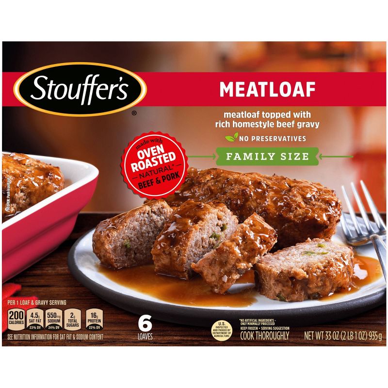 Stouffer's Family Size Frozen Meatloaf - 33oz