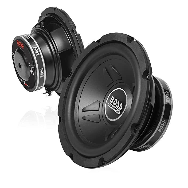 CXX8 8 Inch Car Subwoofer 600 Watts Maximum Power Single 4 Ohm Voice Coil Easy Mounting Sold Individually