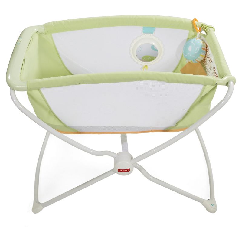 Fisher-Price Rock With Me Bassinet - Green