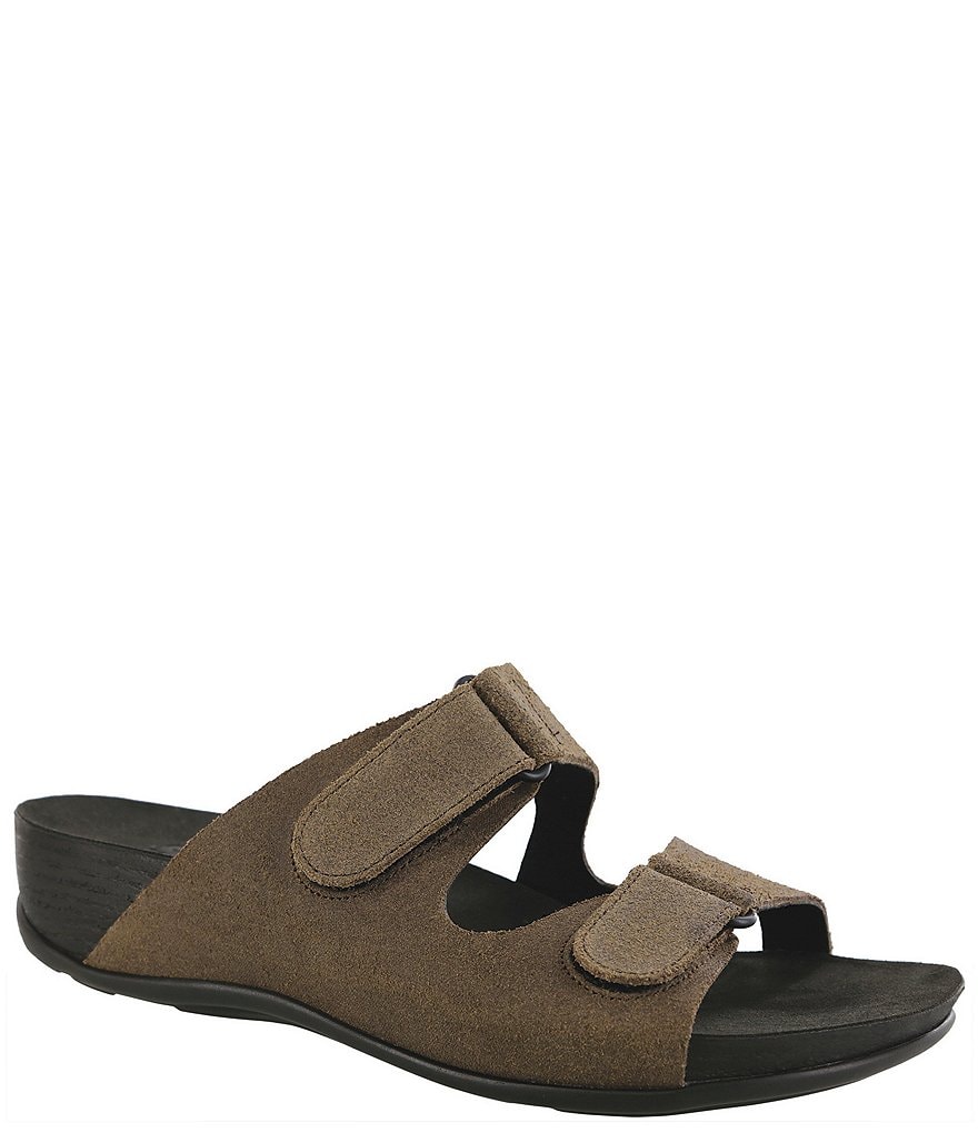SAS Seaside Suede Slide Sandals