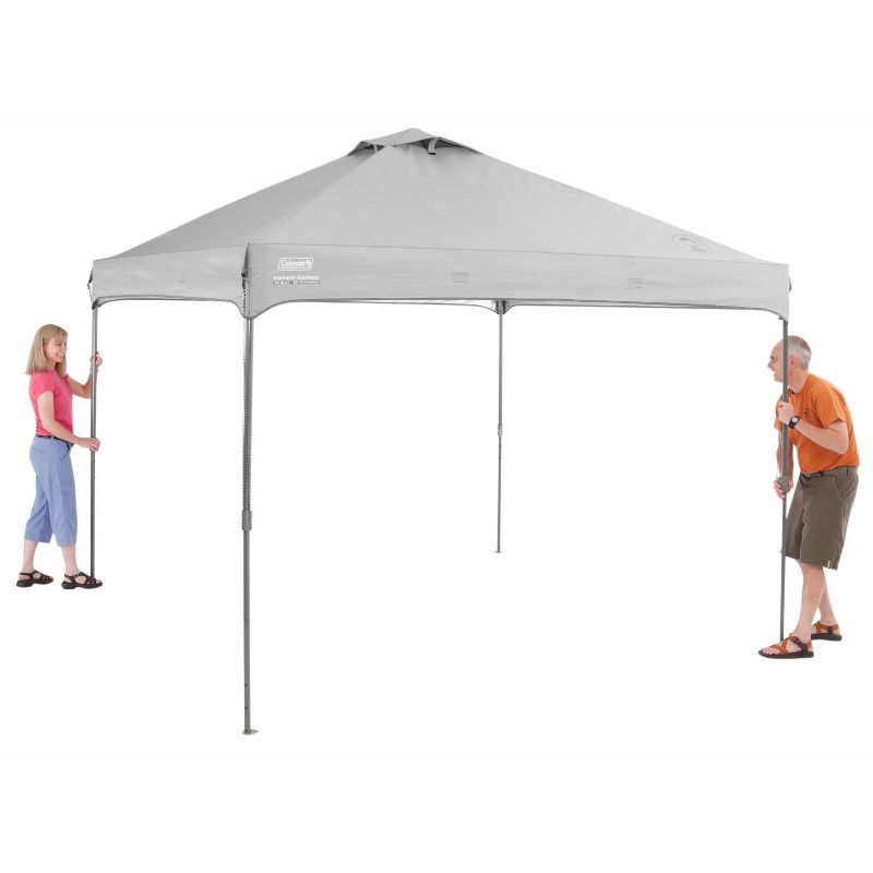 Coleman Instant Canopy with Sunwall 10'x10' - Gray