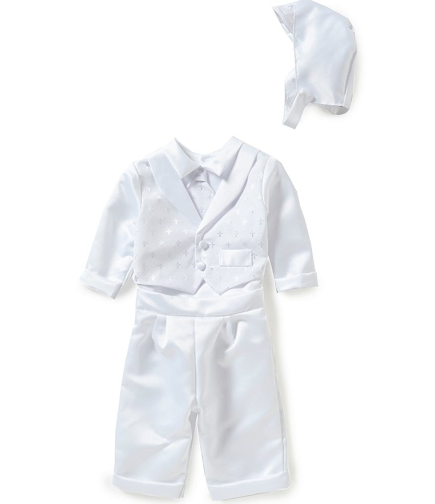 Pippa & Julie Little Brother x Pippa & Julie Baby Boys 3-18 Months Christening Suit Set