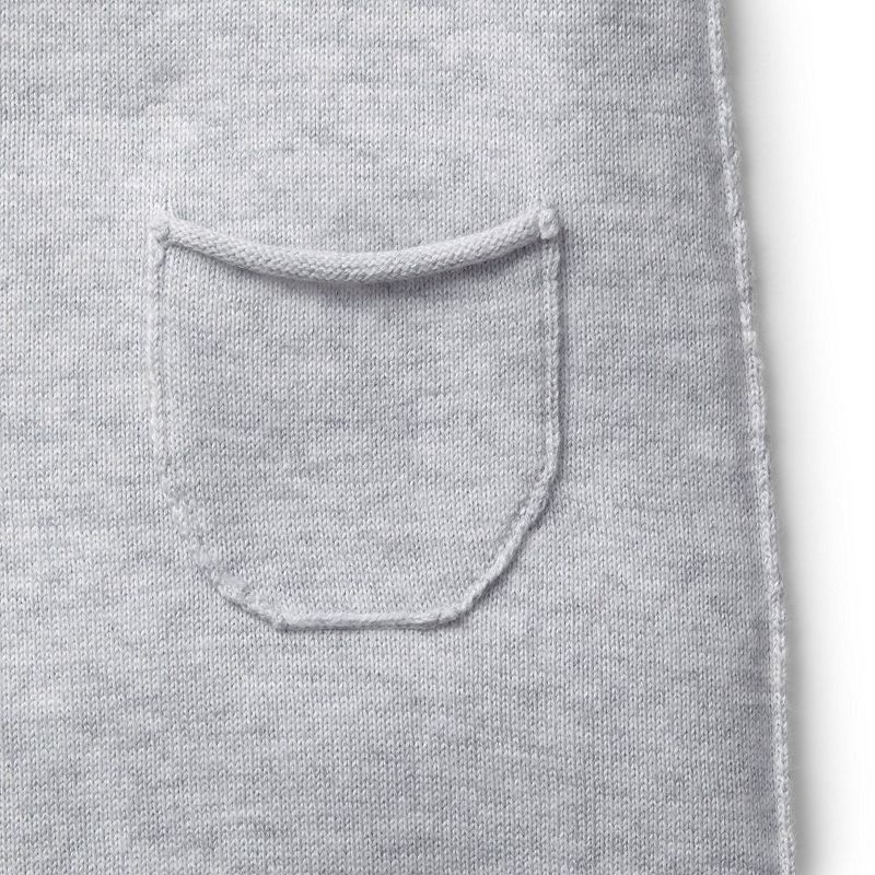 Hope & Henry Toddler Layette Grey Toddler Sweater Romper Size 12-18 Months Light Heather Grey, 12-18 Months