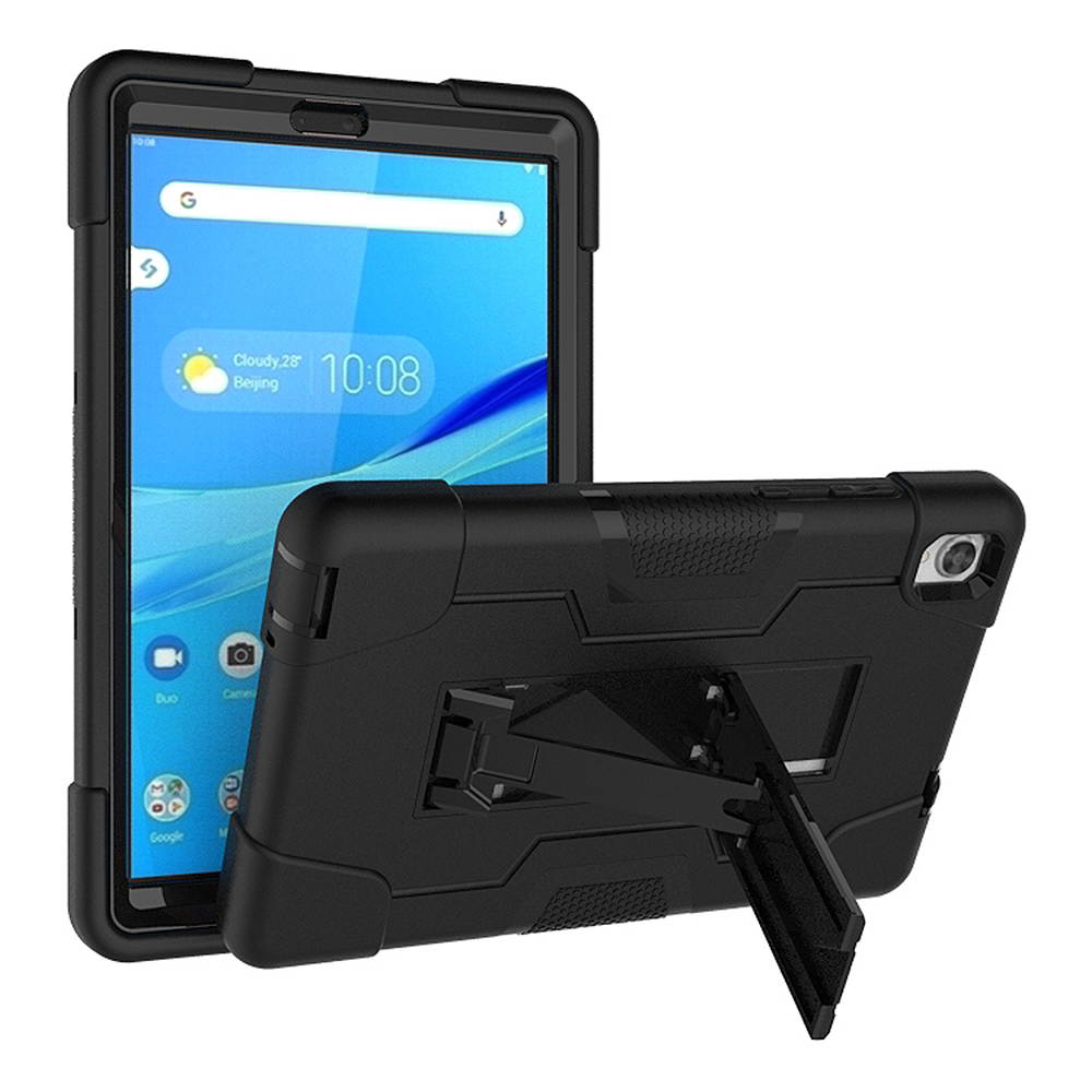 Mignova for Lenovo Tab M8 FHD TB-8705F Case,Hybrid Heavy Duty Three Layer Full-Body Shockproof Armor Rugged Hard Back Cover Built in Kickstand ONLY For Lenovo Tab M8 FHD TB-8705F
