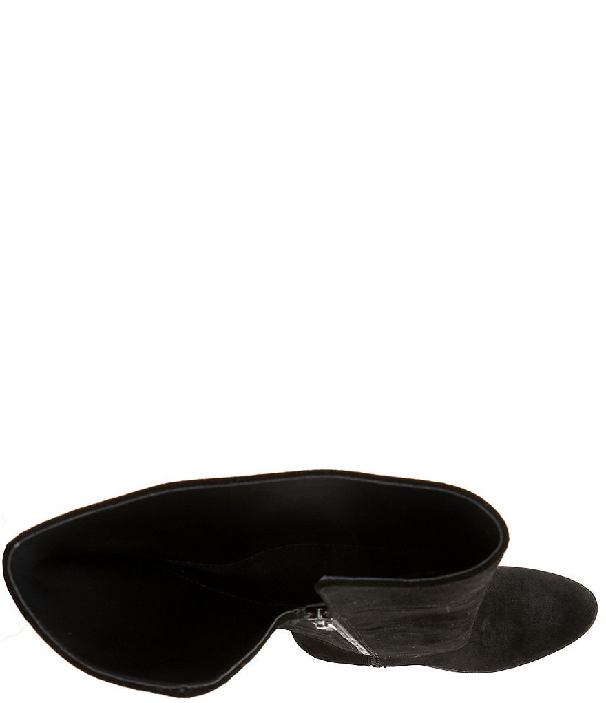 GB Look-Up Suede Wide Calf Over-the-Knee Boots