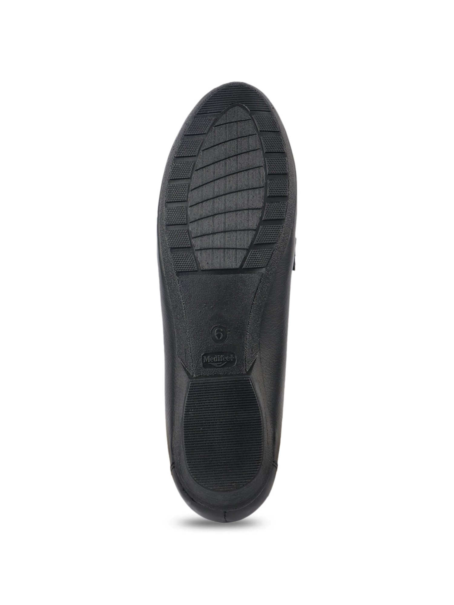 MediFeet Women's Black Casual Loafers