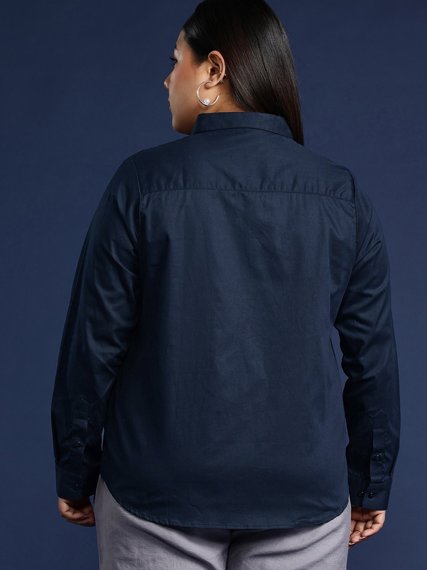 Van Heusen Maroon Plain Formal Shirt