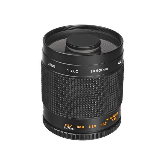 Bower T-Mount 500mm f/8 Mirror Lens with Case #SLY5008