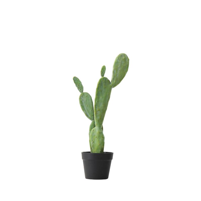 25" x 5.5" Artificial Faux Cactus Plant in Pot - 3R Studios