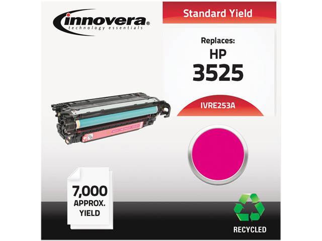 Innovera Compatible Magenta Toner Cartridge Replacement for HP 504A CE253A