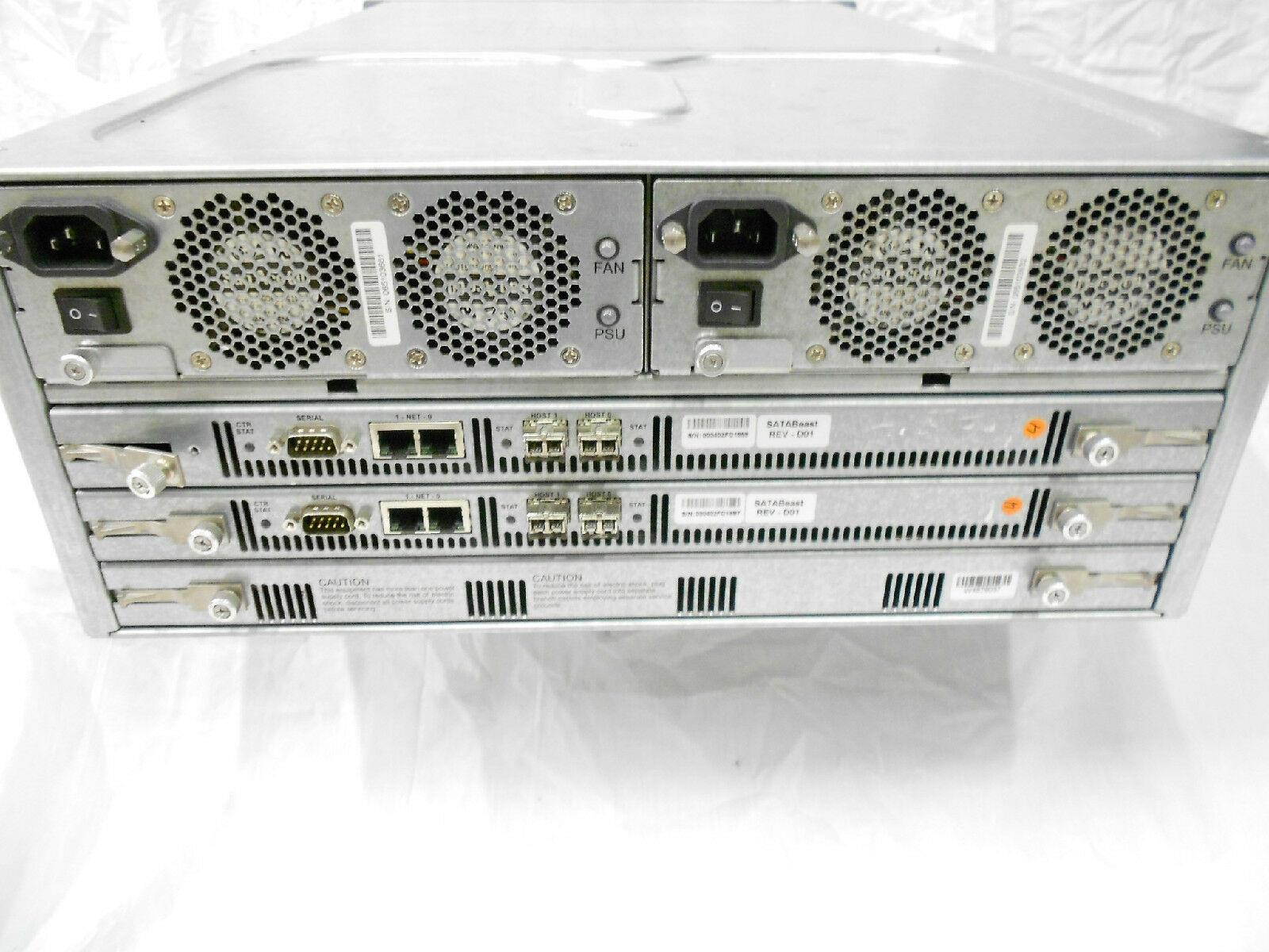 Nexsan SataBeast SAN Storage System SATA FC / iSCSI 42x 2TB Hard Drives 84TB