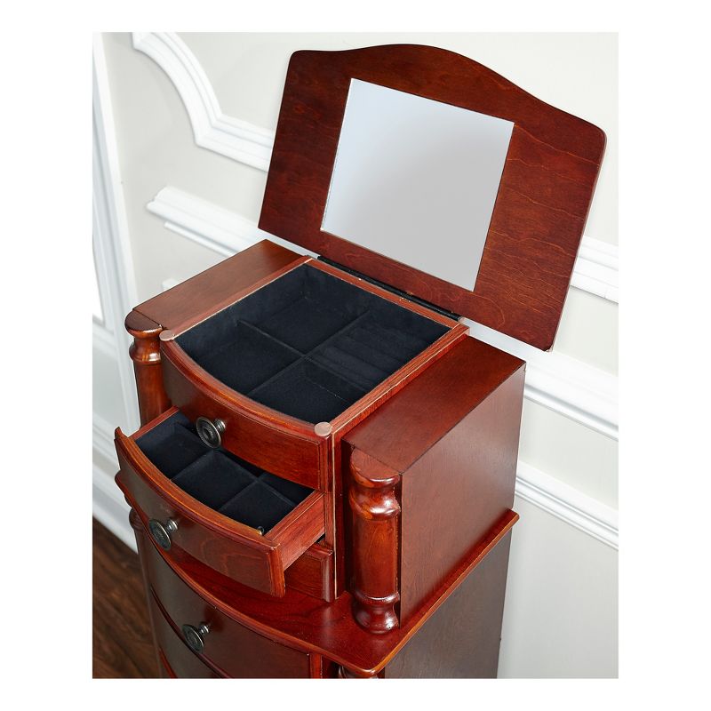 Aubrey Jewelry Armoire Classic Cherry - Powell Company