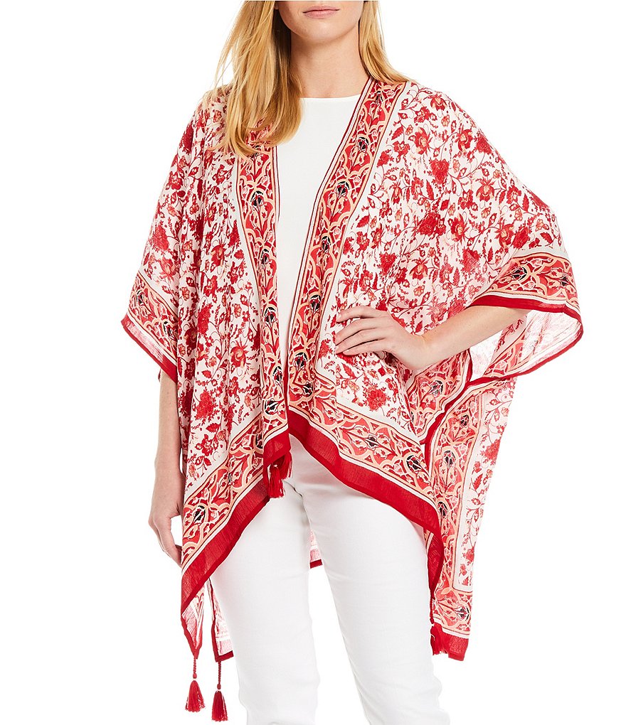 Vince Camuto Patchwork Scarves Cocoon
