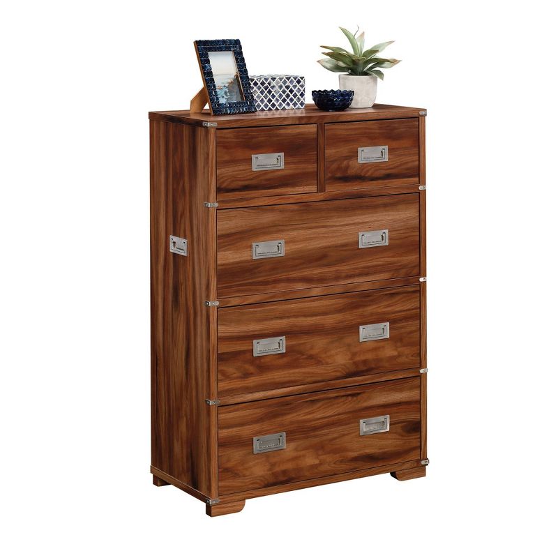 Vista Key 5 Drawer Chest Blaze Acacia - Sauder