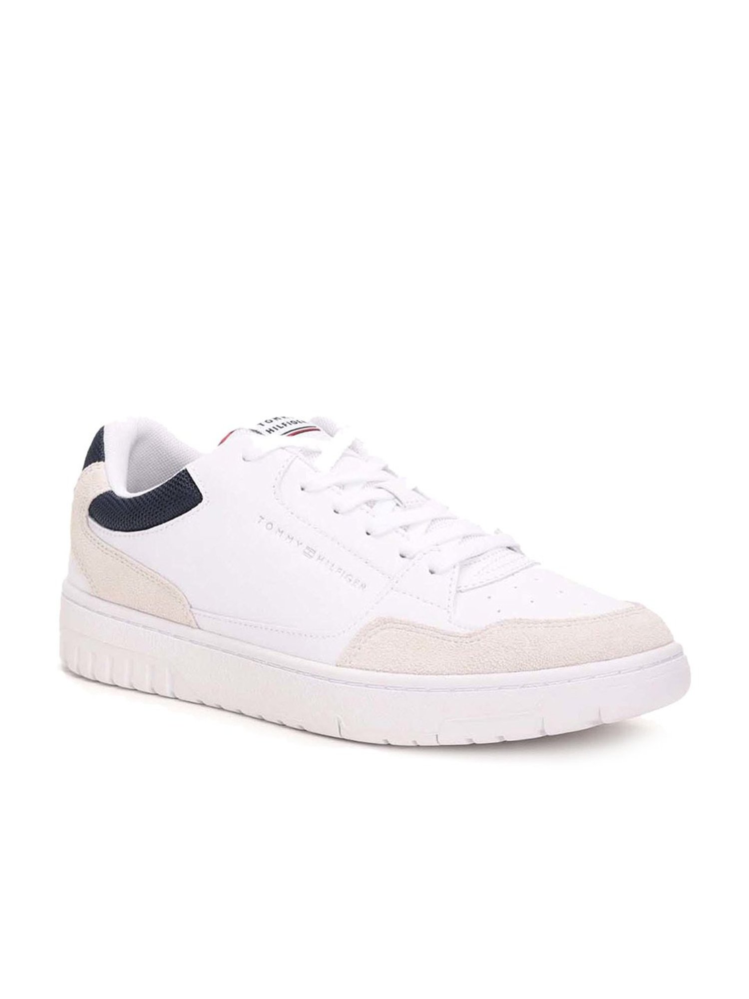 Tommy Hilfiger Men's White Casual Sneakers