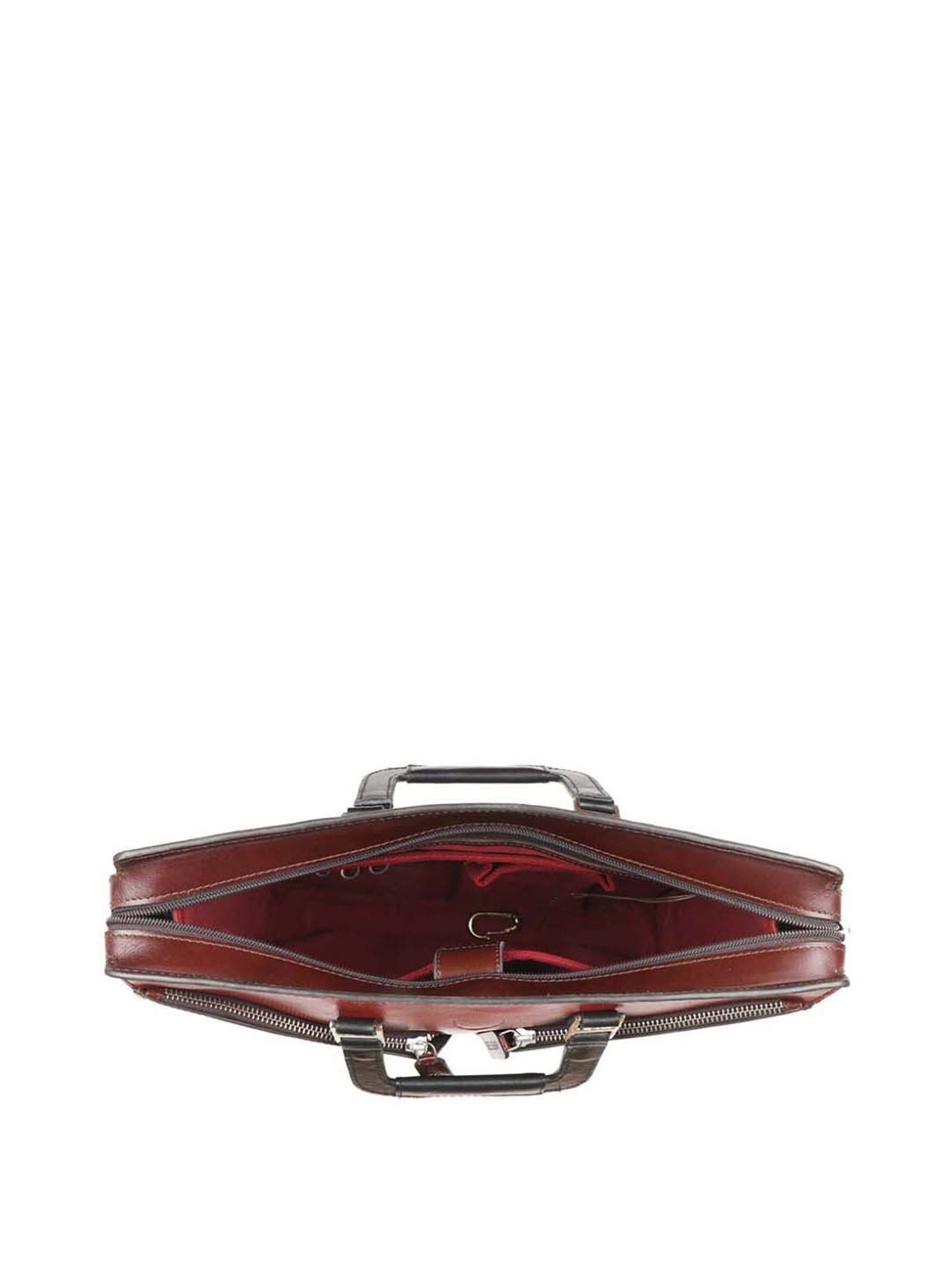 Hidesign Hipsters Vintage 01 Brown Leather Large Messenger Bag