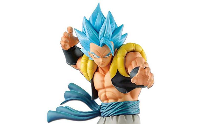Banpresto Masterlise Dragon Ball Super Broly Movie Super Saiyan God Blue Gogeta Figure Statue
