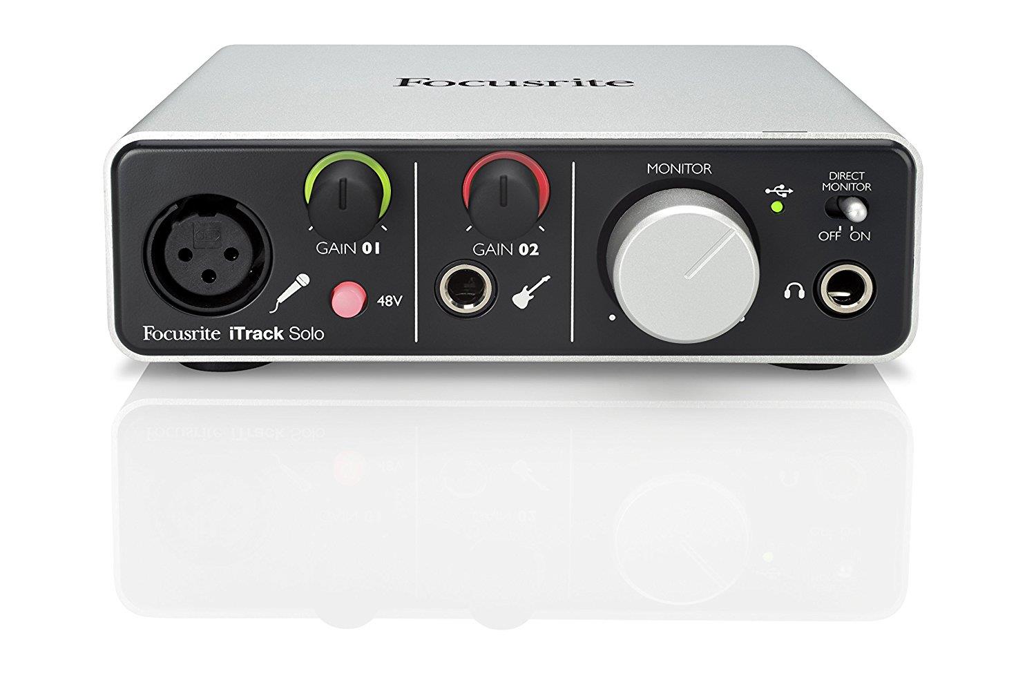 Focusrite iTrack Solo Audio Interface (Lightning Version)