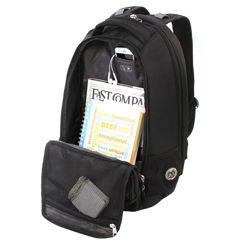 SWISSGEAR ScanSmart 18" Backpack - Black