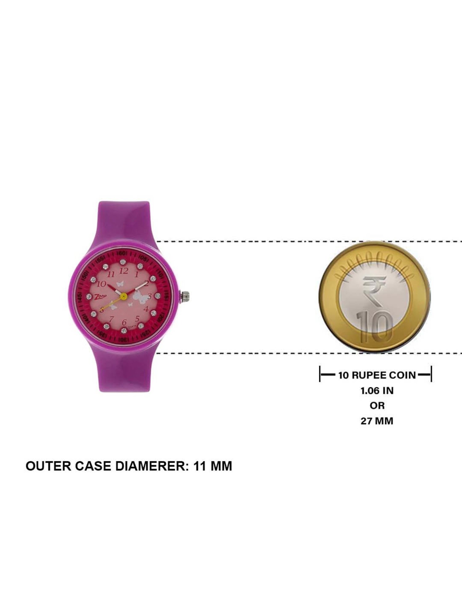 Zoop NSC4038PP03W Analog Watch for Kids