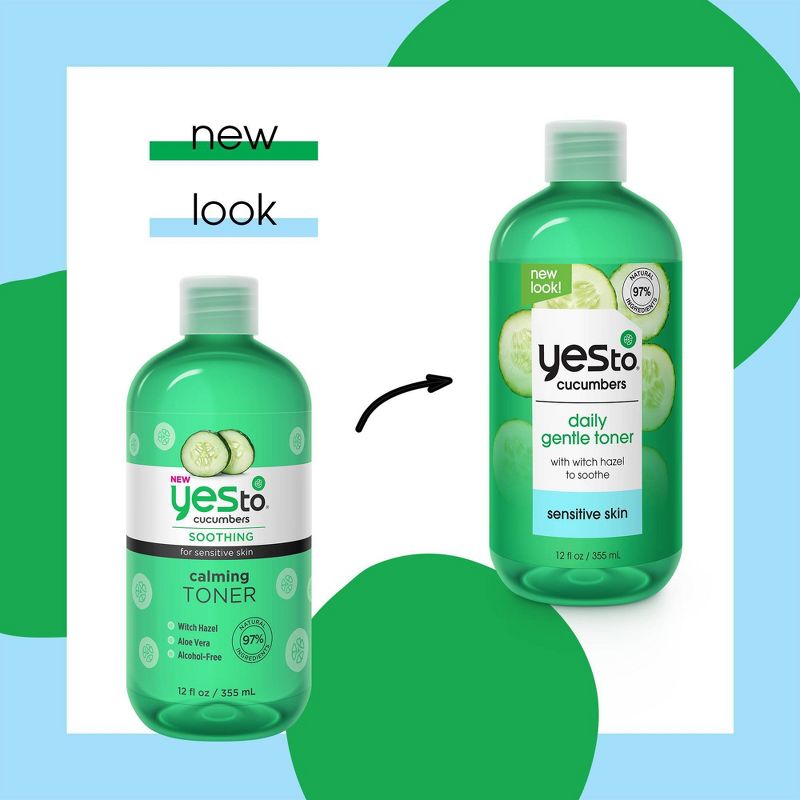 Yes To Cucumbers Calming Toner - 12 fl oz