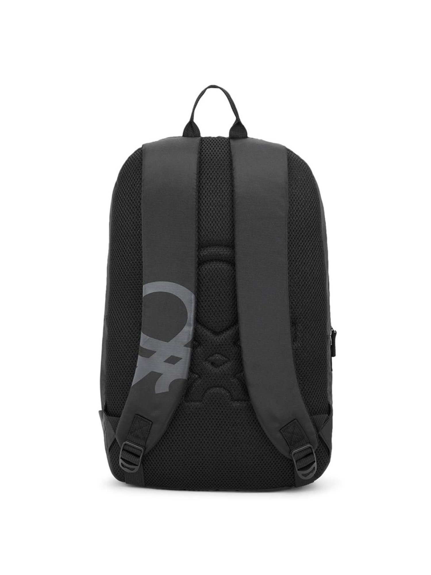 United Colors of Benetton Ming 25 Ltrs Black Medium Backpack