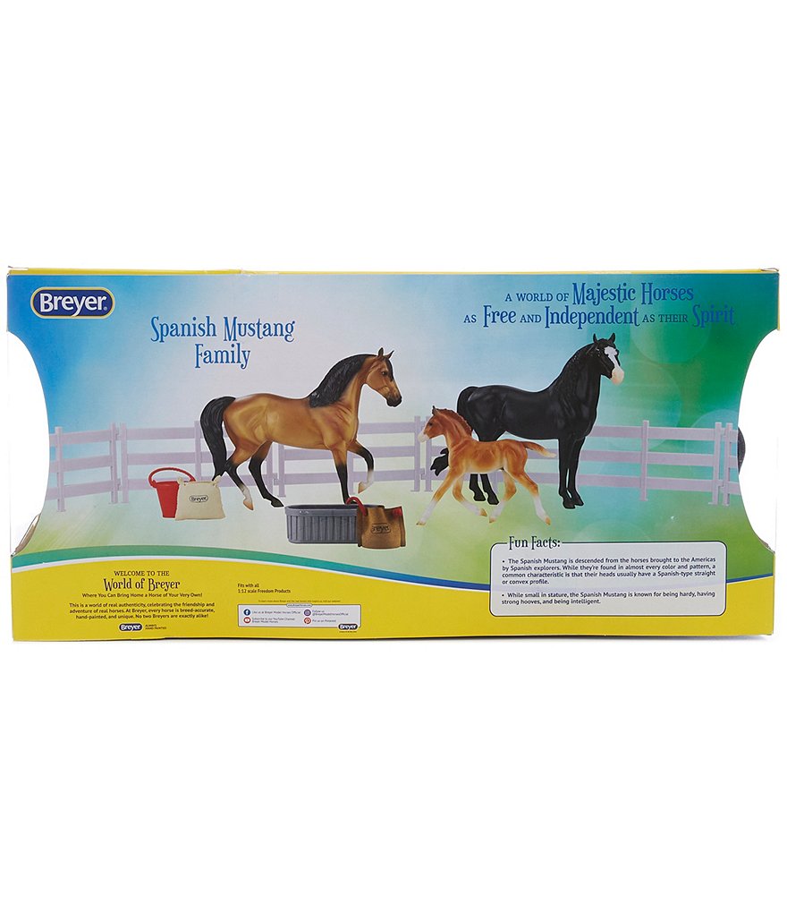 Breyer Spanish Mustang Family Horses Set
