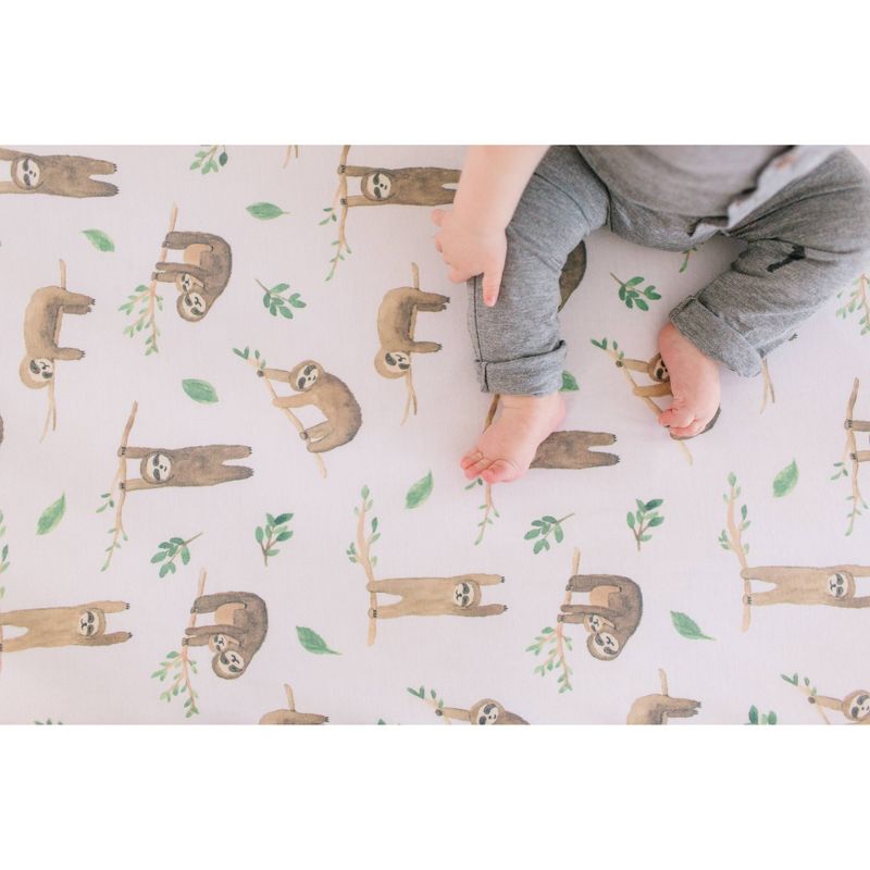 Copper Pearl Premium Crib Sheet - Noah
