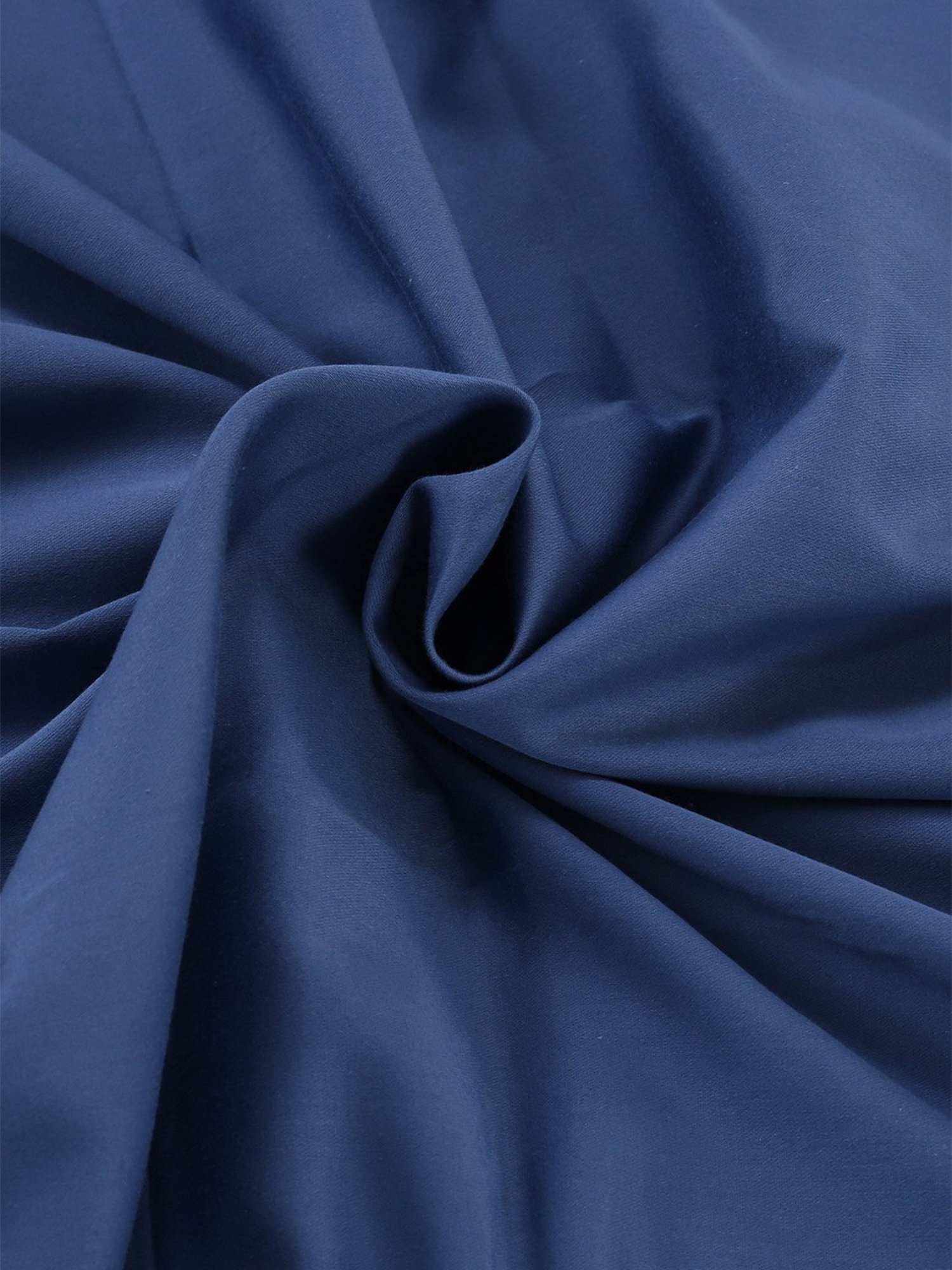 Maspar Blue 300 TC Cotton Single Bed Sheet with 1 Pillow Cover