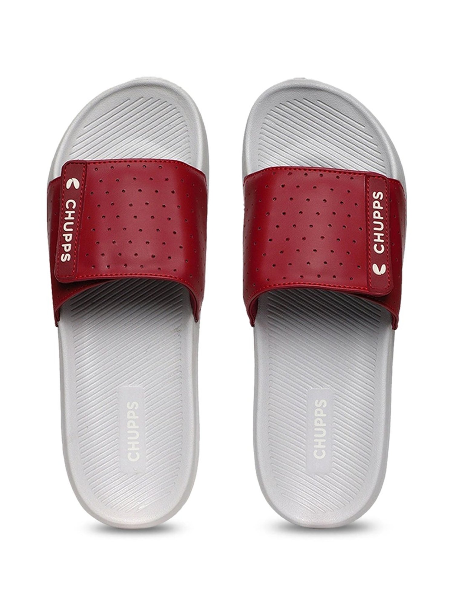 Chupps Men's Classic AirSoft Maroon Slides