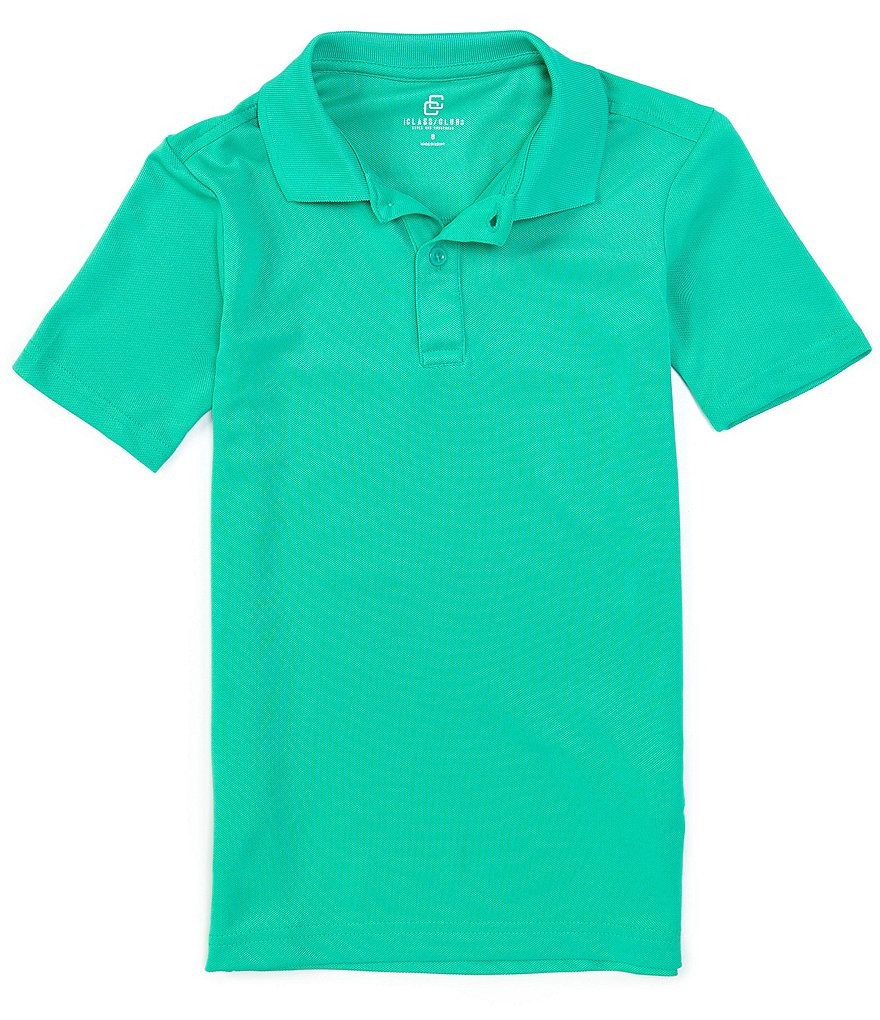 Nautica Big Boys 8-20 Short-Sleeve Vertical Logo Polo