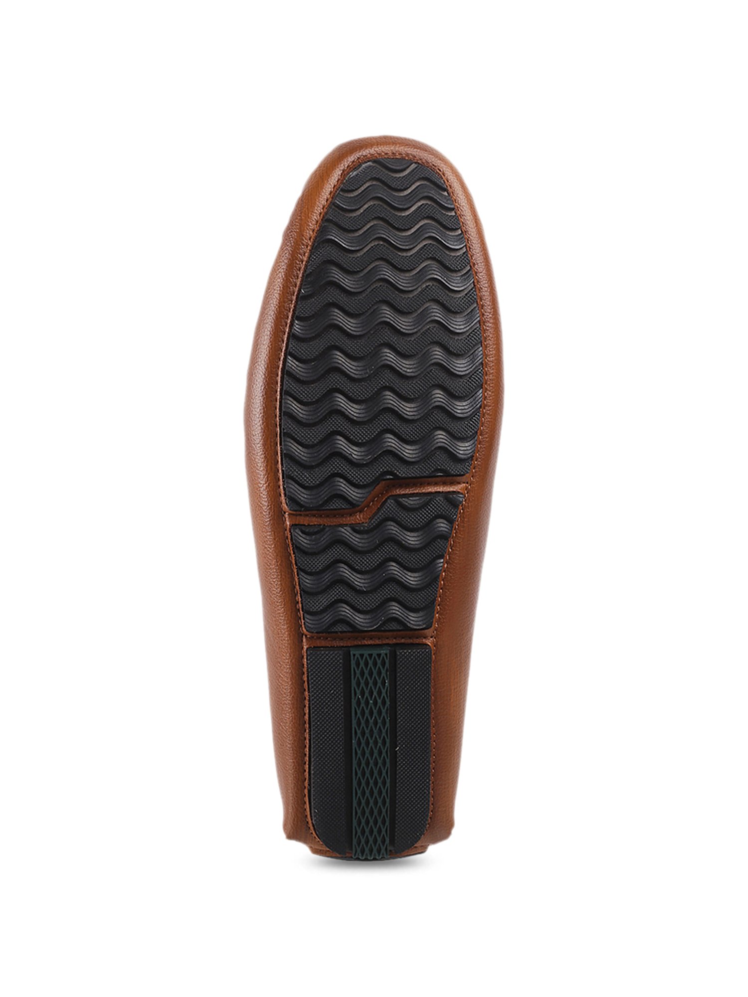 Mochi Men's Tan Casual Loafers