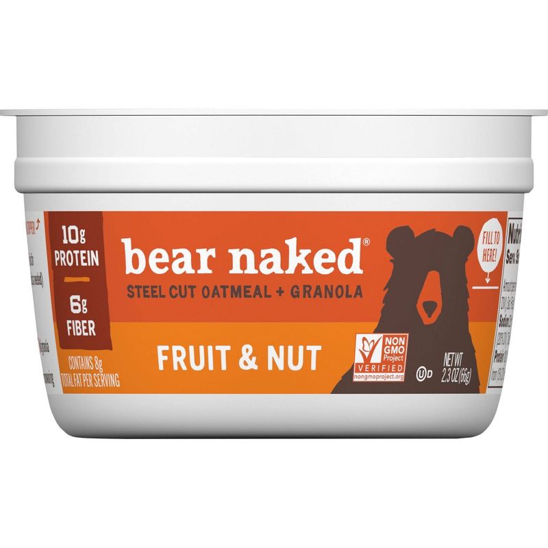 Bear Naked Single Serve Hot Cereal Fruit & Nut -2.3oz