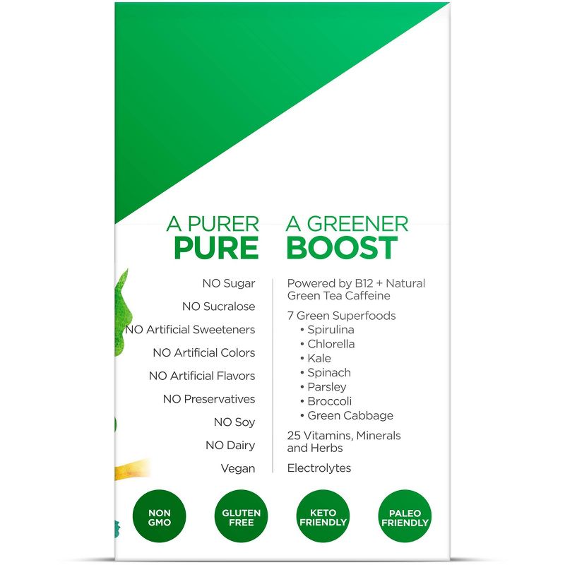 Pureboost Clean Energy Drink Mix - Green Mojo - 15ct