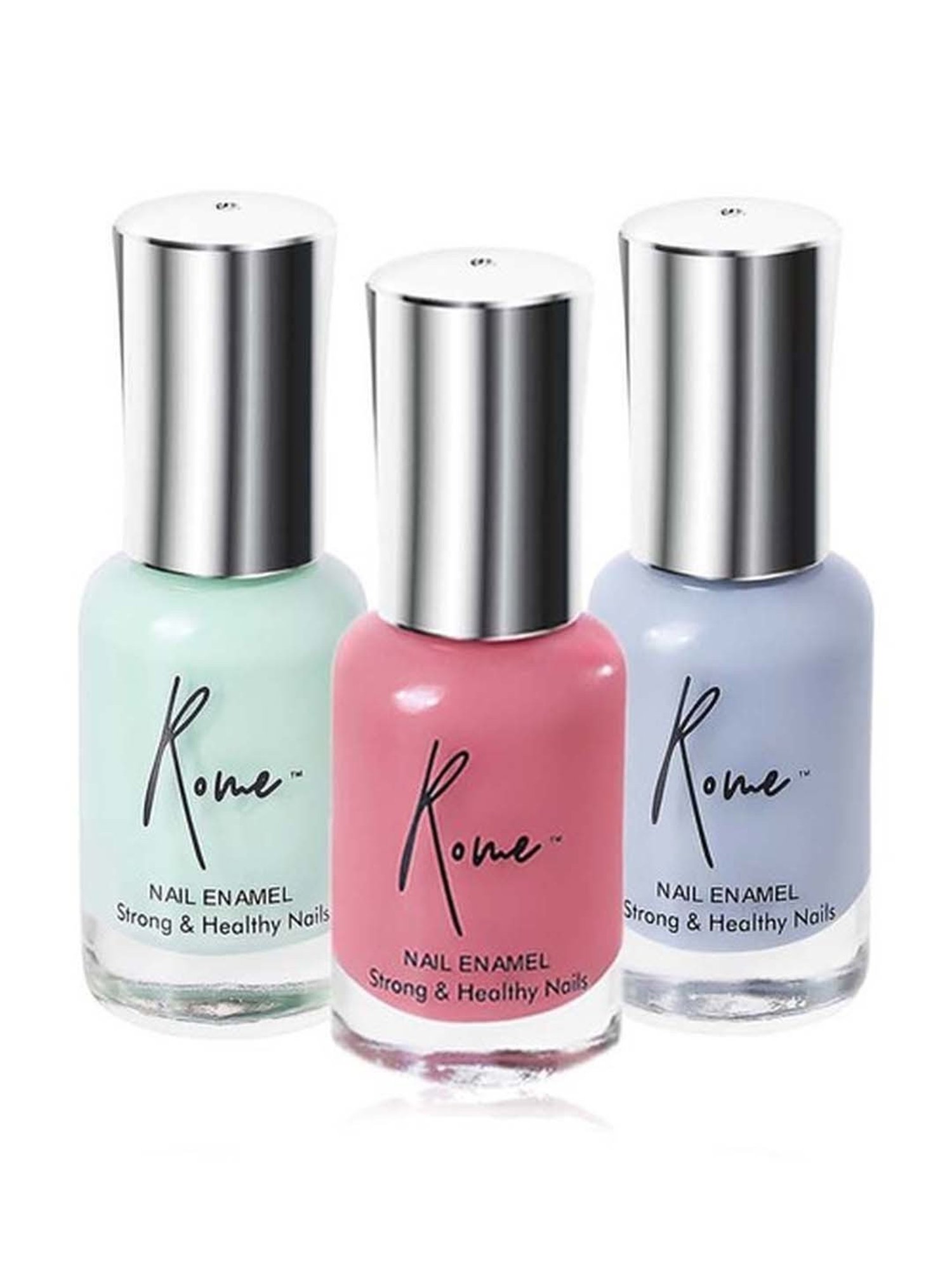 Rome Set of 3 Strong & Healthy Nail Enamel