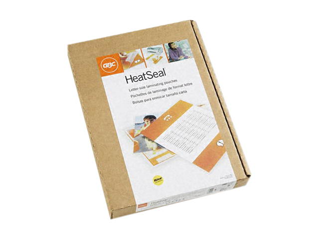 3200717 GBC HeatSeal LongLife Premium Laminating Pouches, 7 mil, 11 1/2 x 9, 100/Box