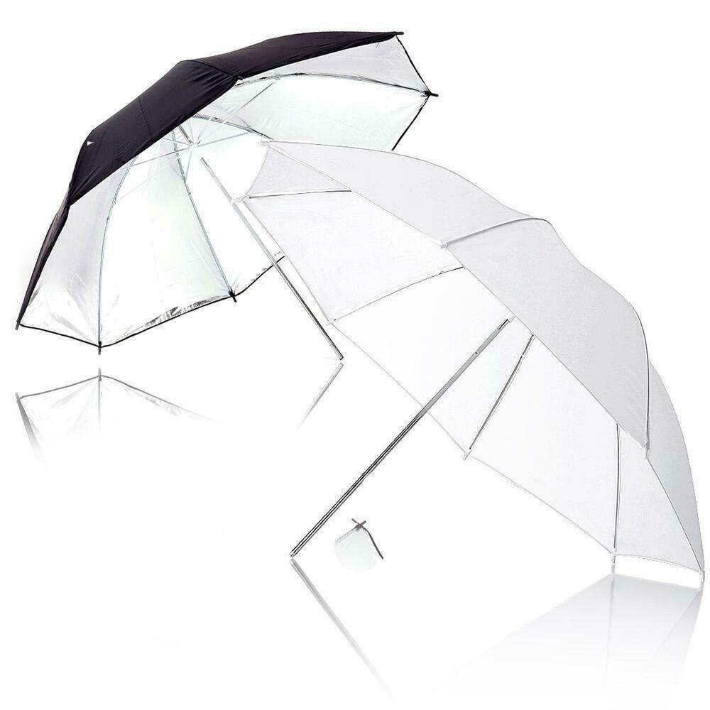 Hot Photo Video Studio White Umbrella Reflector Photography Stand Lighting Kit