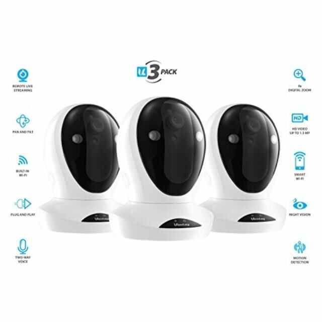 vimtag p1 smart hd 3pack | wifi video monitoring surveillance security camera