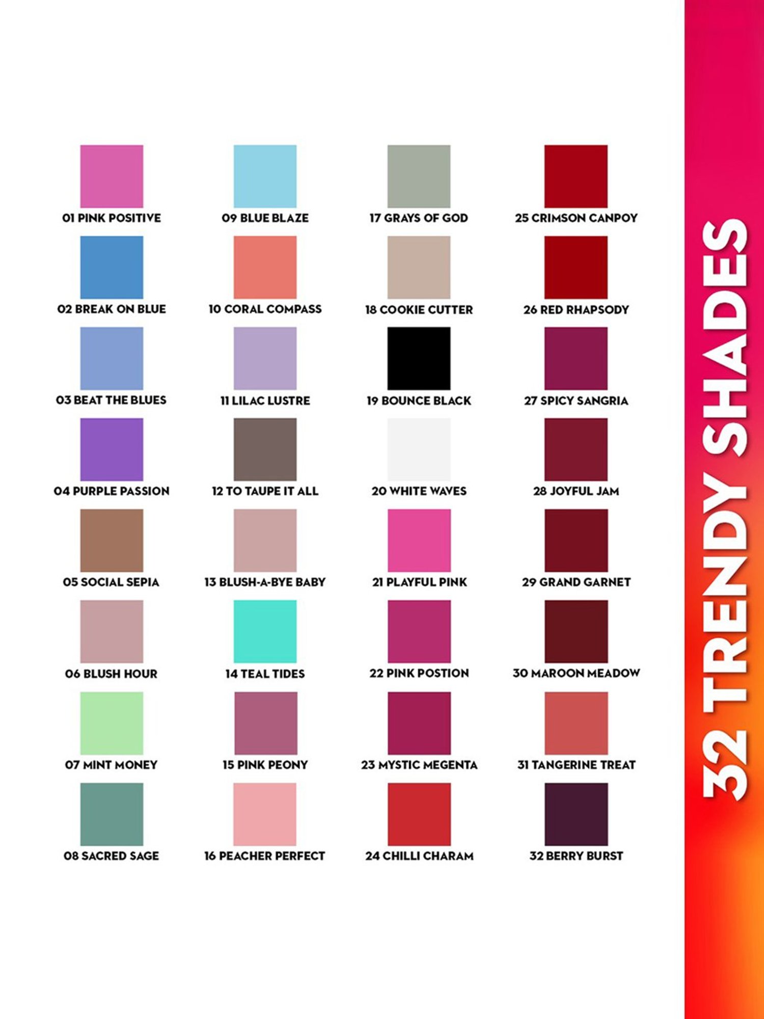 SUGAR Cosmetics Tip Tac Toe Nail Lacquer Classic 21 Playful Pink - 9 ml