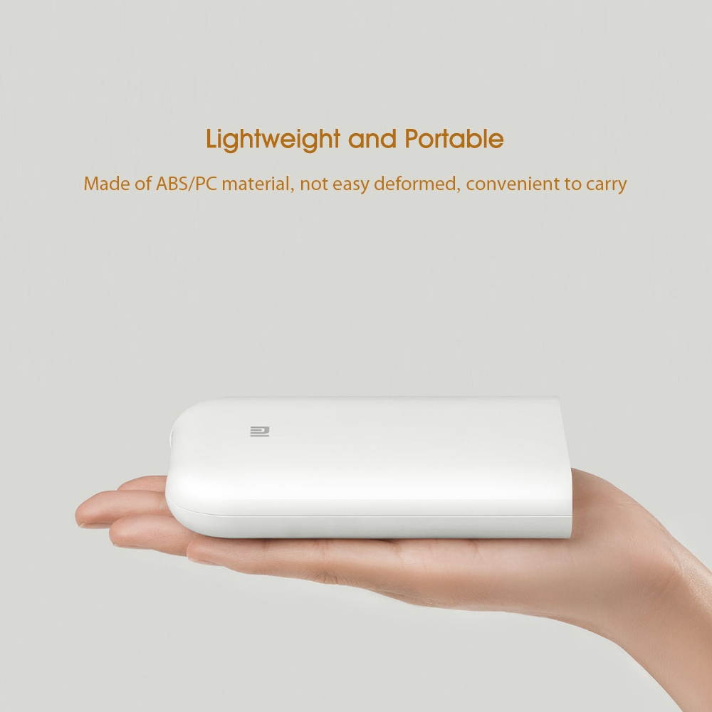 Xiaomi Zink Portable Photo Pocket Printer AR Printer 400dpi With DIY Share 500mAh Mini Picture Printer