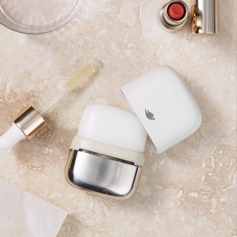 Dove Beauty 0% Aluminum Coconut & Pink Jasmine Refillable Deodorant Stainless Steel Case + 1 Refill - 1.13oz