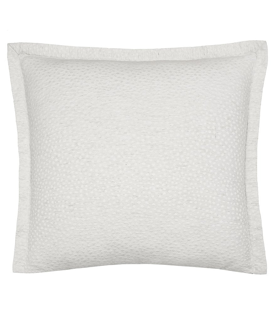 Rose Tree Kensington Dot Jacquard Reversible Euro Sham