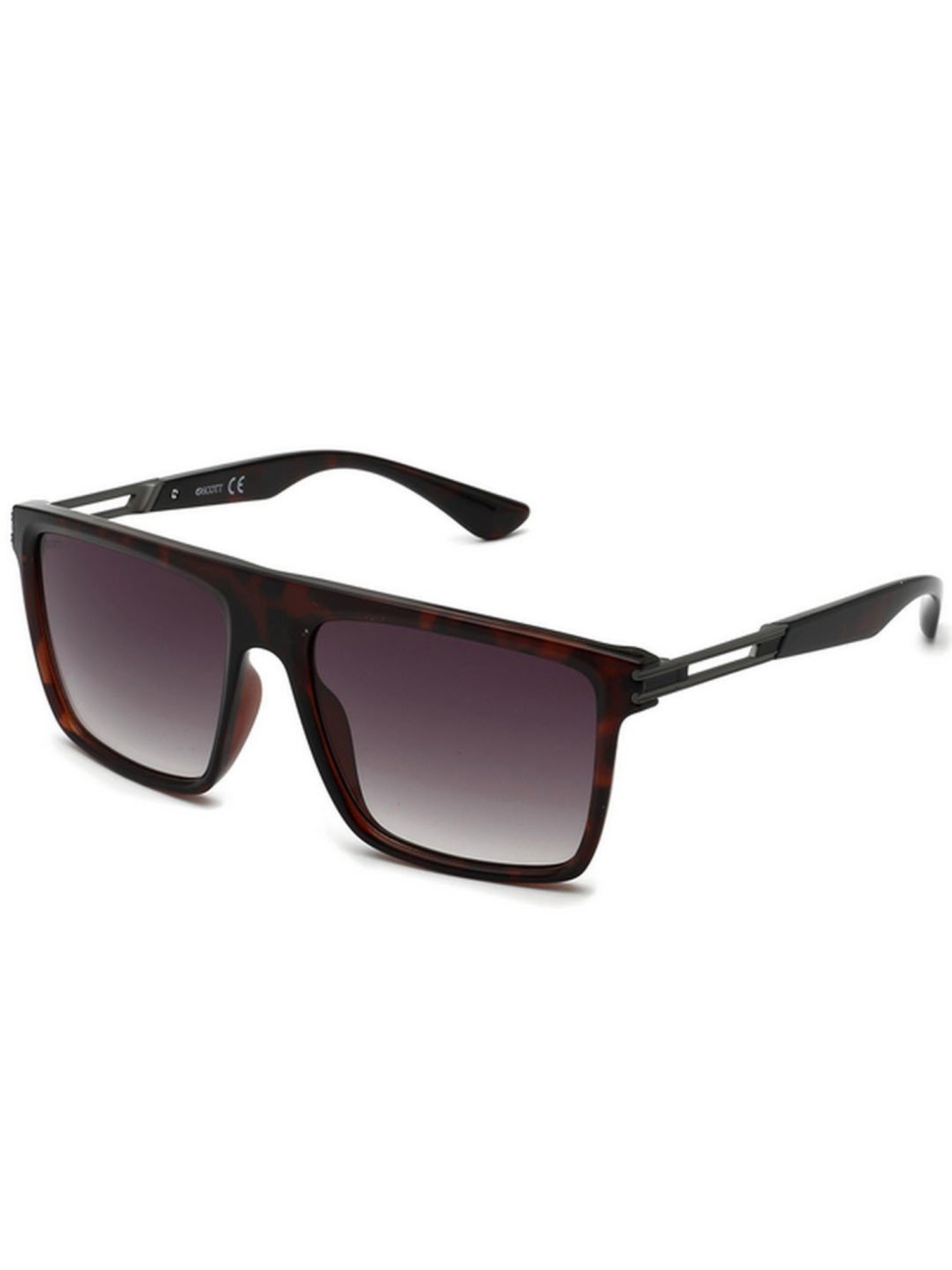 SCOTT Brown Square UV Protection Sunglasses for Men