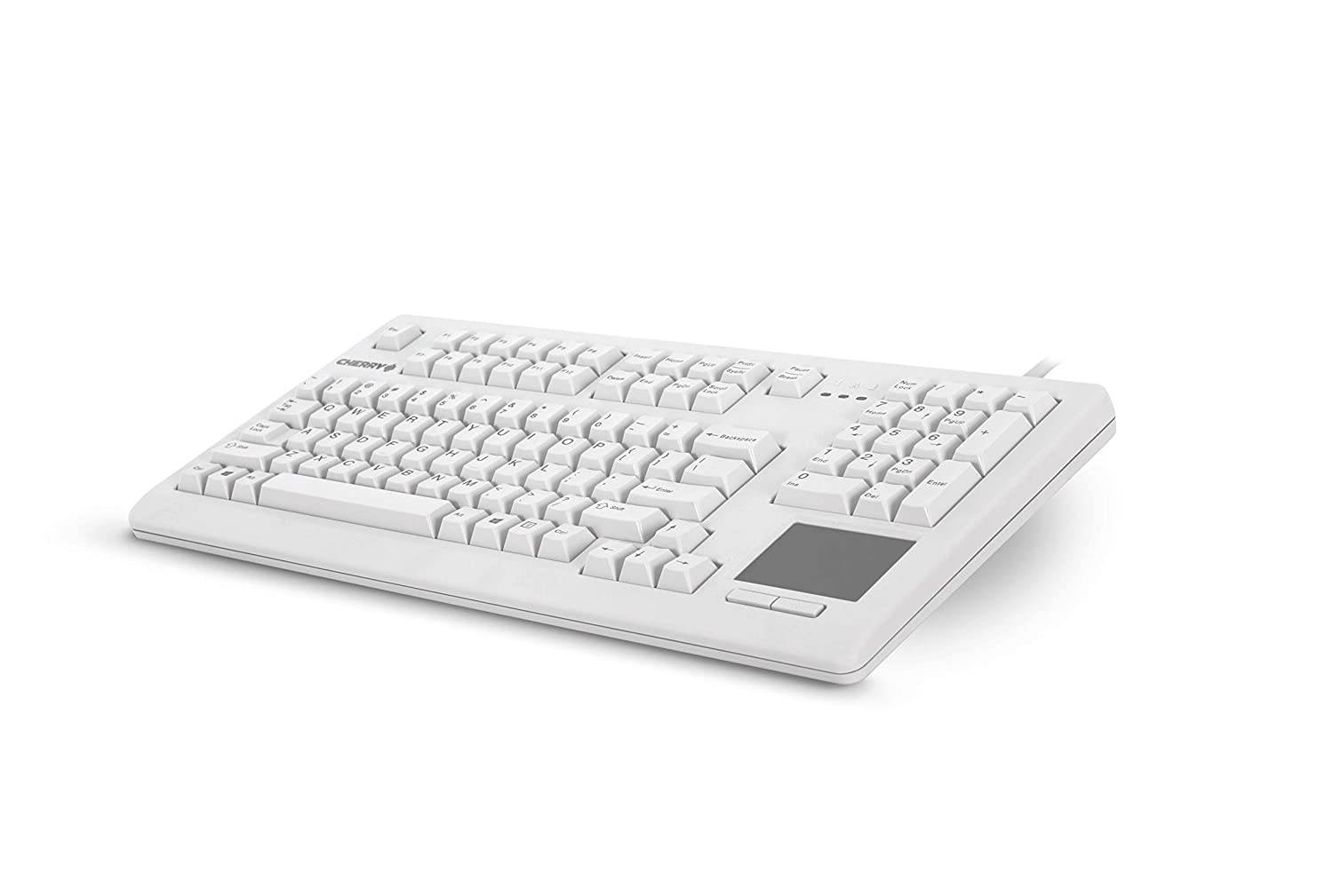 CHERRY G80 TouchBoard, Light Grey - 104 Keys, G80-11900LUMEU-0