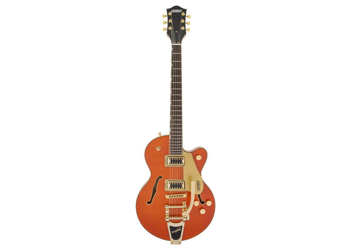 Gretsch G5655TG Electromatic Center Block Jr. Semi-Hollow Electric Guitar (Orange Stain)