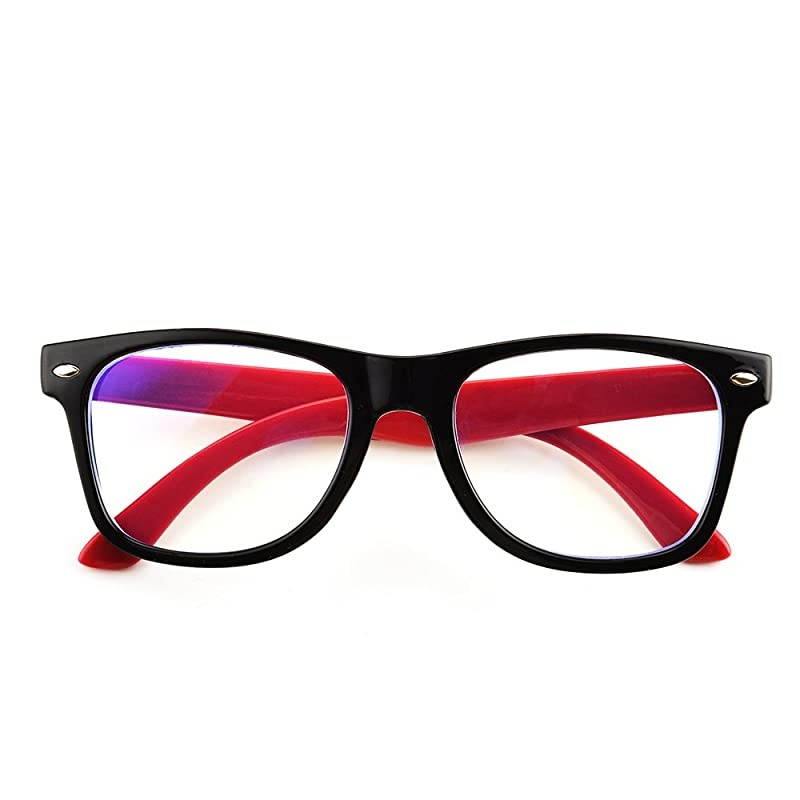 Kids Blue Light Blocking Glasses Rectangle Digital Boys Girl Age for 512