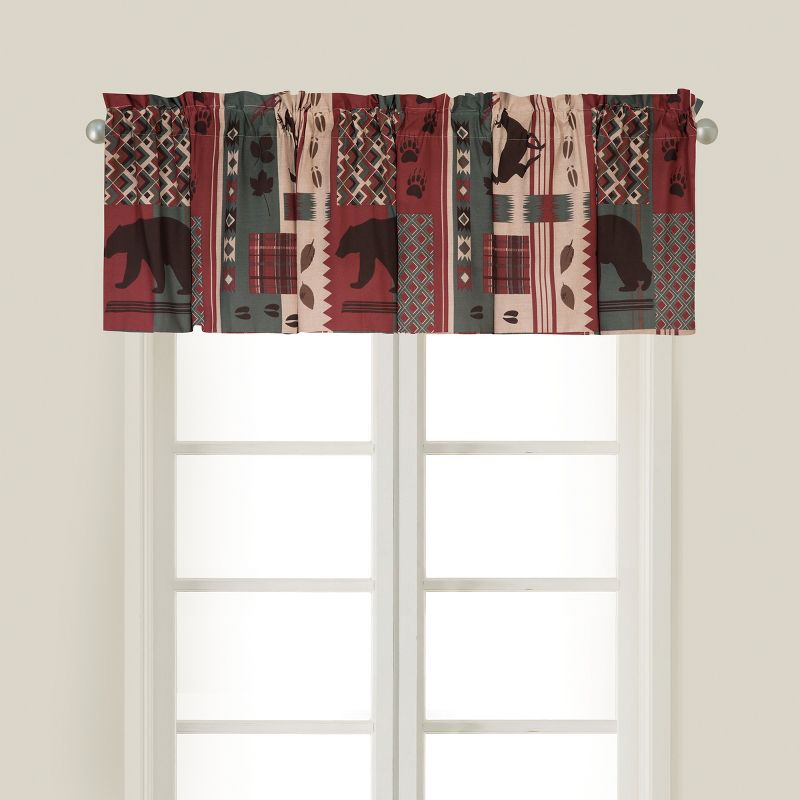 C&F Home Killian Ridge Cotton Valance Window Treatment Set of 2