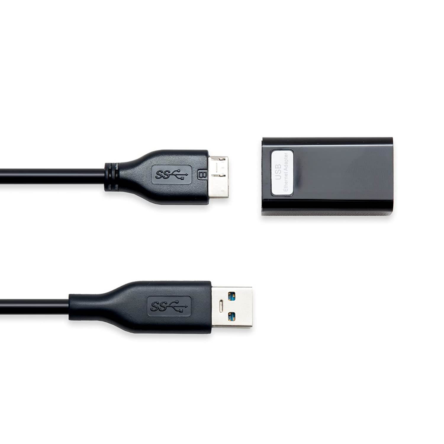 IO Crest USB 3.0 to Gigabit Ethernet Network Adapter with SuperSpeed 3.0 to 10/100/1000 Mbps Base Ethernet LAN Adapter for Mac OS X, Windows PC