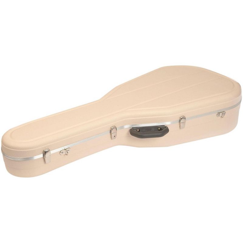 Hiscox Cases Acoustic Guitar Case/Jumbo Ivory Shell/Silver Int-Pro II